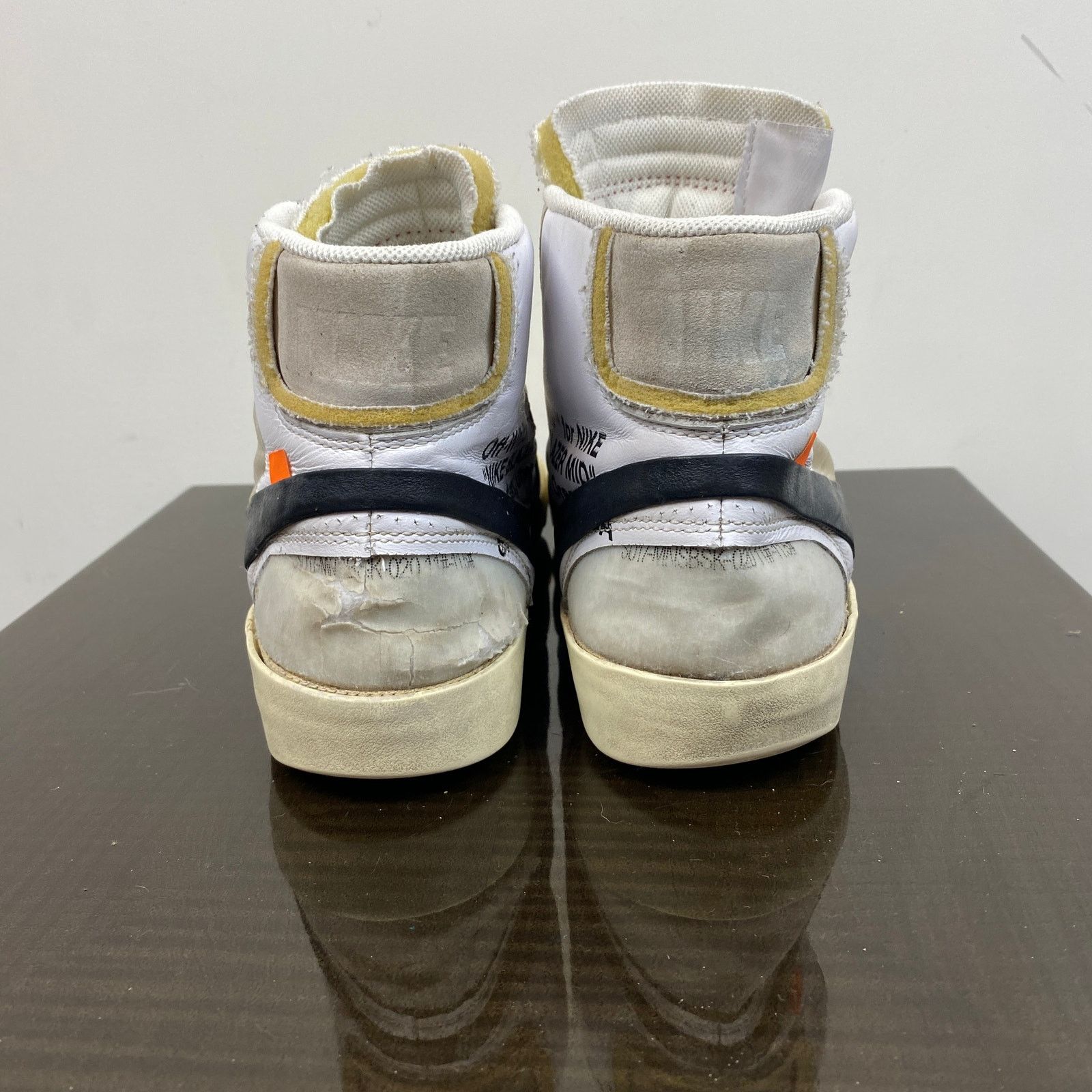 Nike × Off-White × Virgil Abloh Nike Off White Blazer Mid The Ten Sneakers Shoes Men's 11 Size US 11 / EU 44 - 4 Thumbnail
