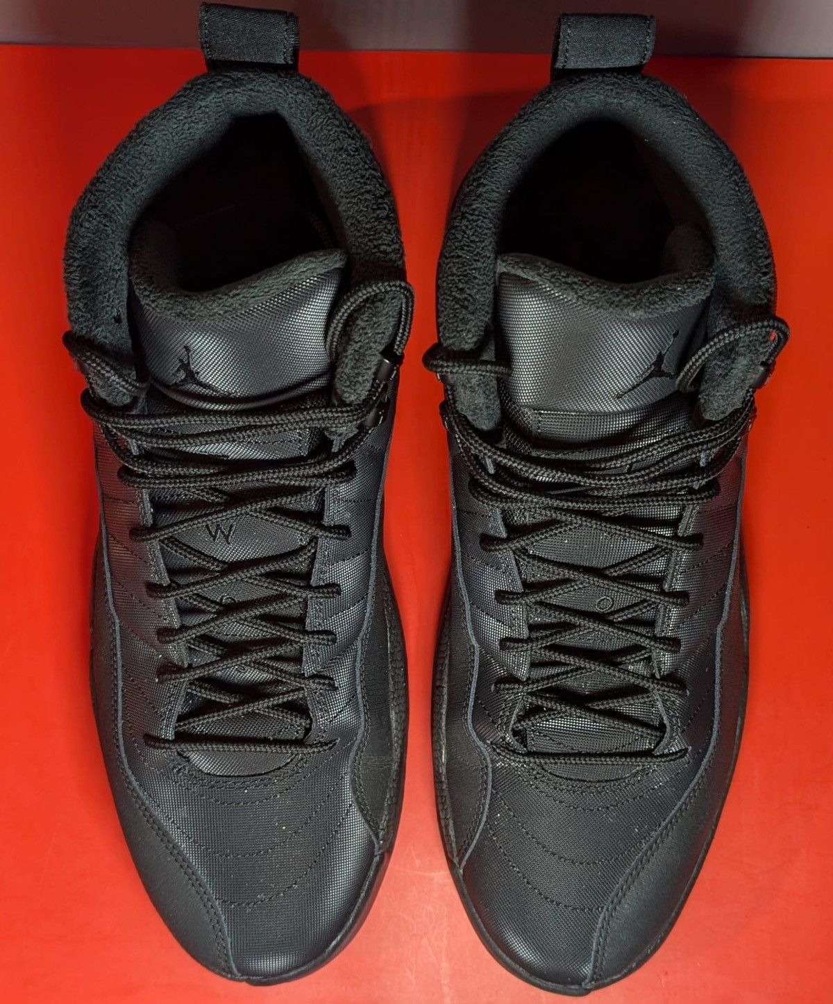Jordan Brand Size 13 - Air Jordan 12 Retro Winterized Triple Black Size US 13 / EU 46 - 4 Thumbnail