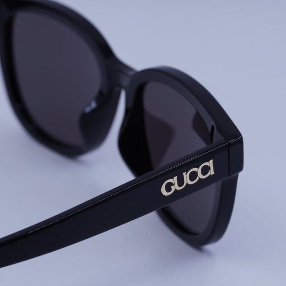 Gucci Gucci GG1797SK 001 Sunglasses Black Square Frame, Grey Size ONE SIZE - 6 Thumbnail