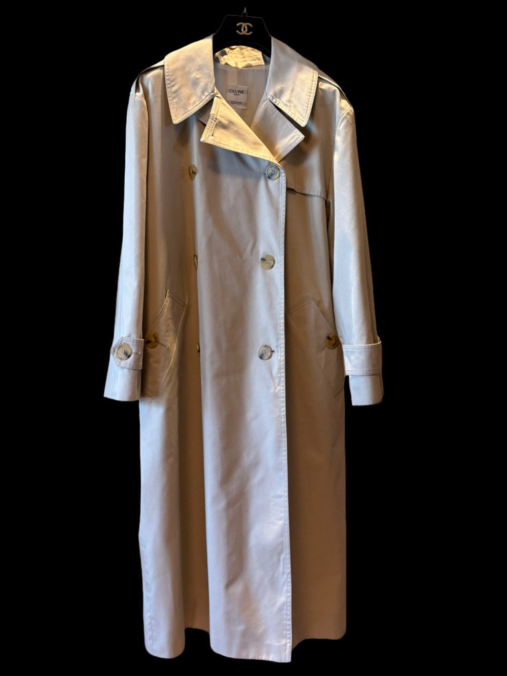 Celine Celine Double Breasted Trench Coat Size 40 Size M / US 6-8 / IT 42-44 - 1 Thumbnail