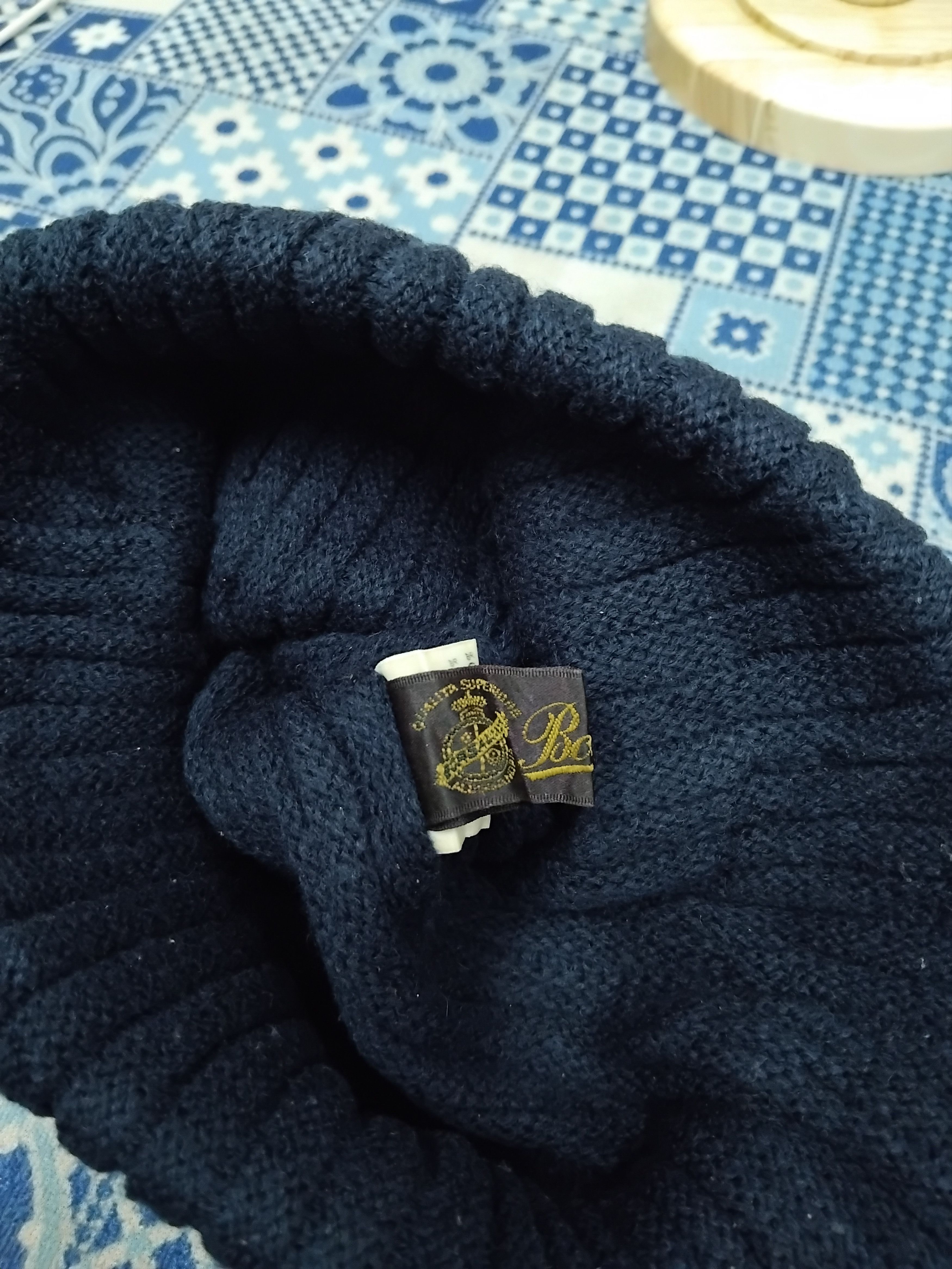 Borsalino Borsalino Italy blue colour beanie Size ONE SIZE - 2 Thumbnail