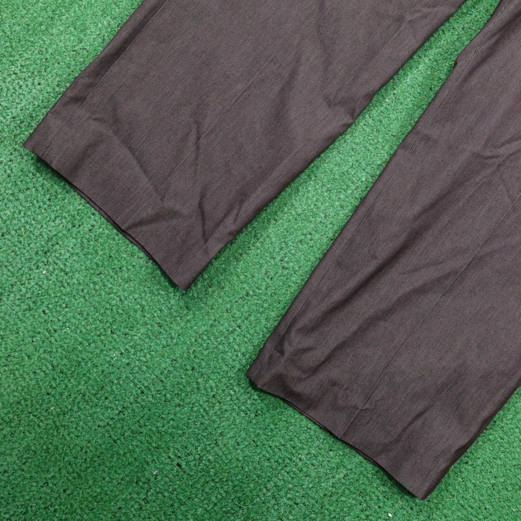 Vintage Tahari Arthur S. Levine Pants Womens 24W Bark Brown Dress Career Lined Belted Size 42" / US 20 - 4 Thumbnail
