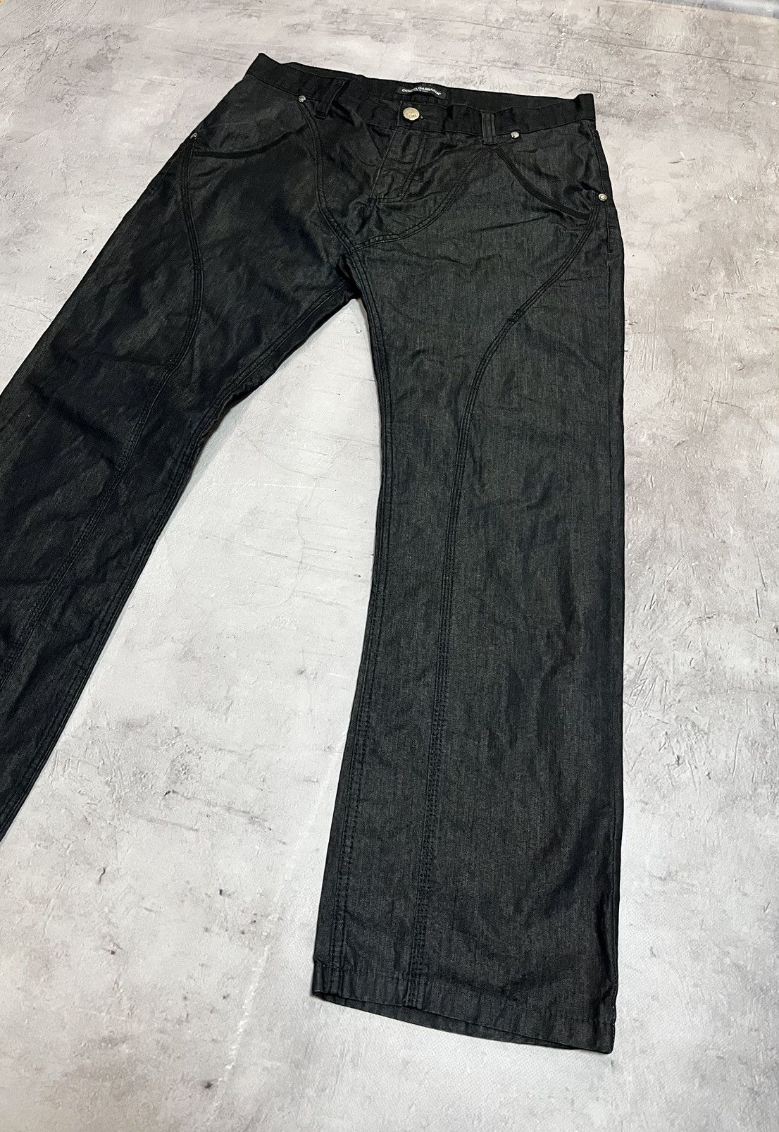 Dolce & Gabbana × Vintage Dolce Gabbana vintage denim pants y2k Size US 35 - 4 Thumbnail