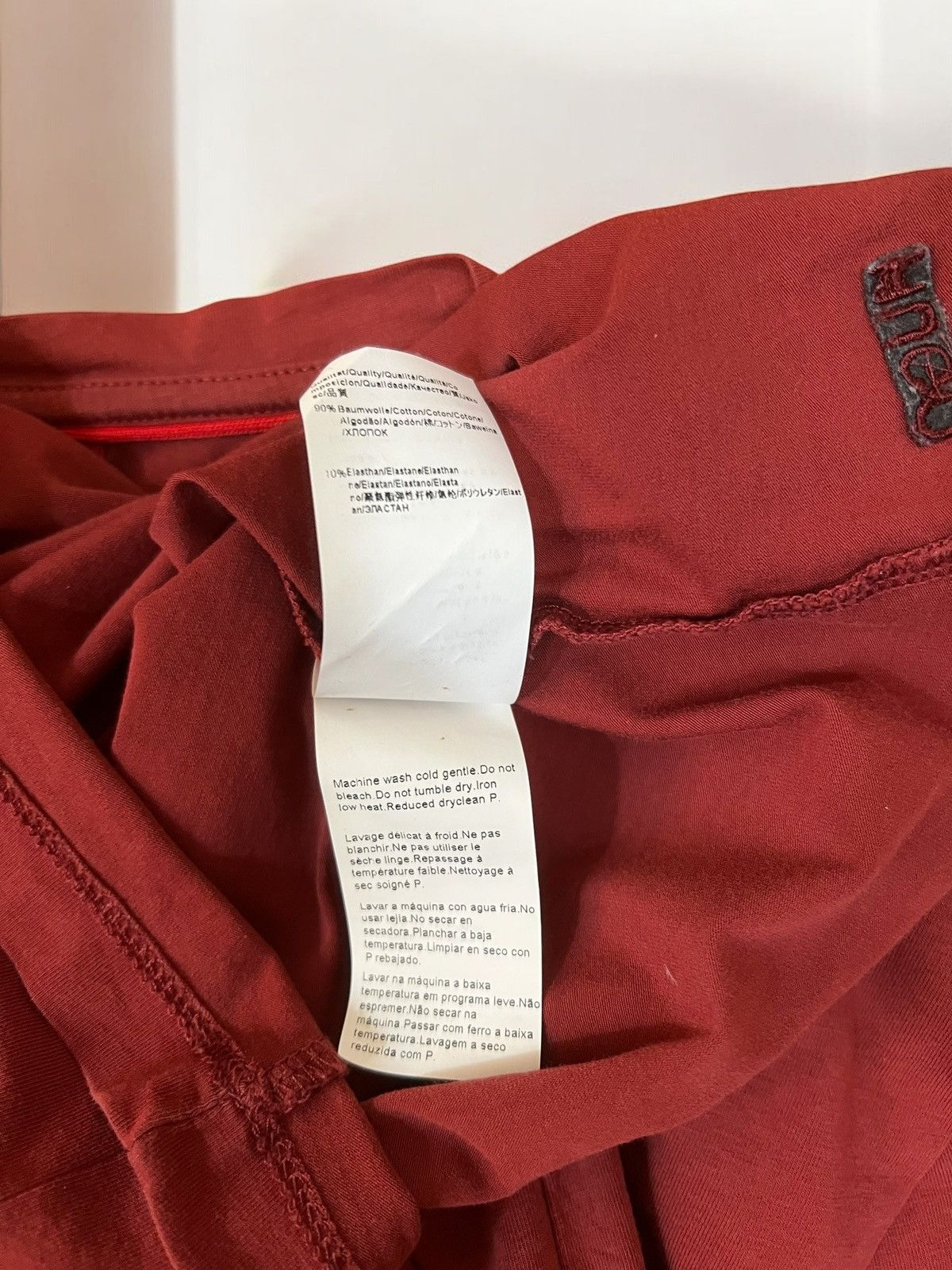 Hugo Hugo Burgundy Longsleeve T-Shirt Size M Size US M / EU 48-50 / 2 - 8 Thumbnail