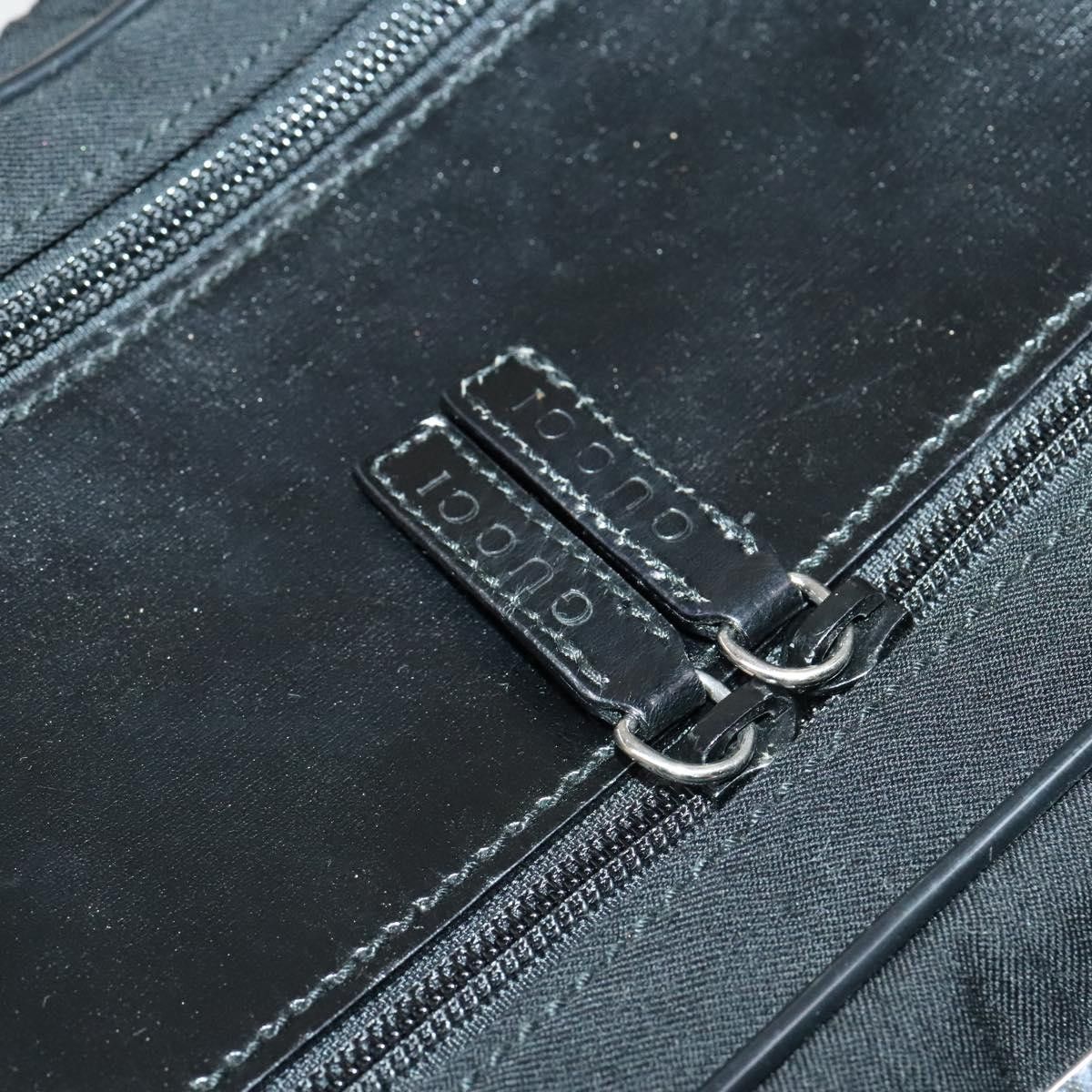 Gucci GUCCI Boston Bag Cotton Black Silver 010 1553 010 1553 Size ONE SIZE - 16 Thumbnail
