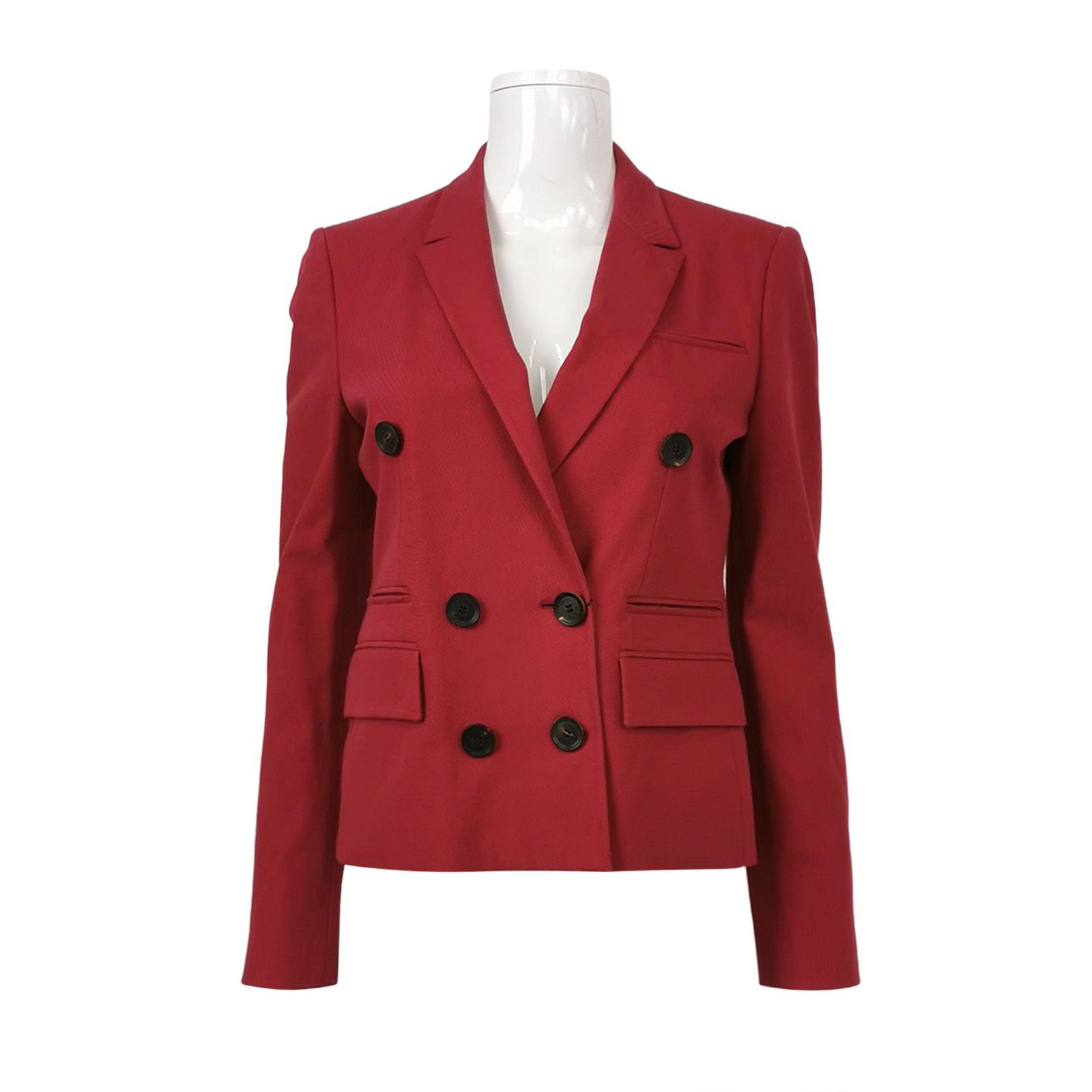 Gucci Gucci Double Breasted Cotton Blend Blazer Size 40 Size S / US 4 / IT 40 - 1 Thumbnail