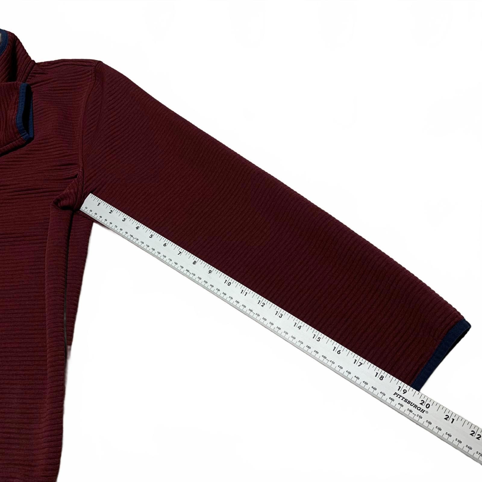 J.Crew J.Crew Men's Large Authentic Fleece Burgundy Pullover Size US L / EU 52-54 / 3 - 8 Thumbnail