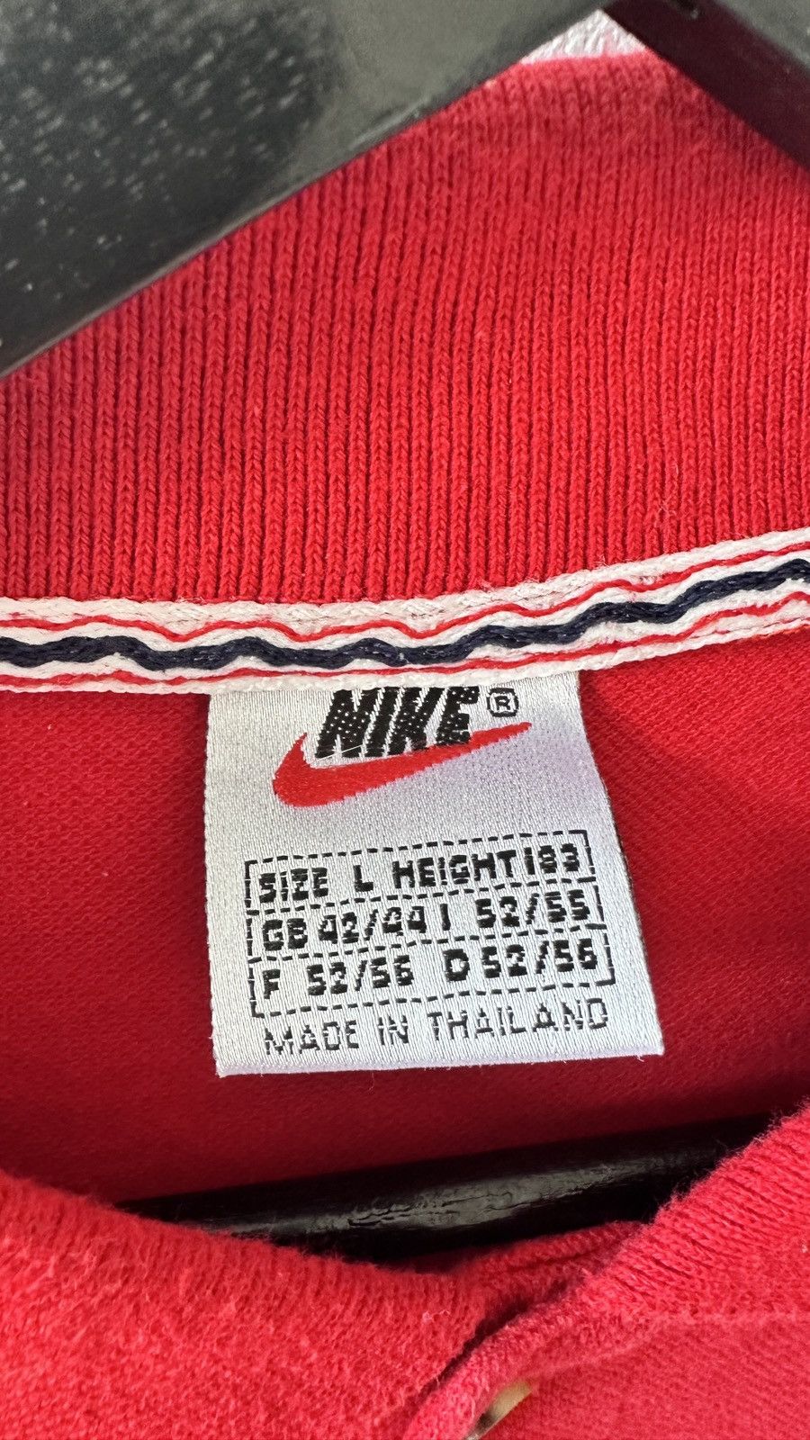 Nike Vintage Nike Challenge Court Polo Boxy Fit Streetwear 1990s Size US L / EU 52-54 / 3 - 5 Thumbnail