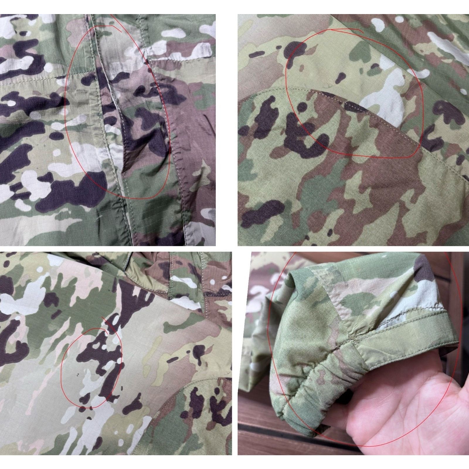 Large US Military Jacket 8415-01-641-0824 Gen lll Layer 6