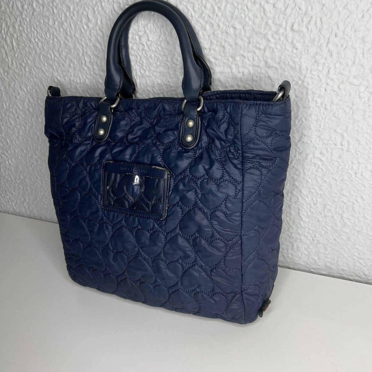 Juicy Couture Juicy Couture Shoulder Handle Tote Bag Quilted Hearts Cherry Size ONE SIZE - 5 Thumbnail