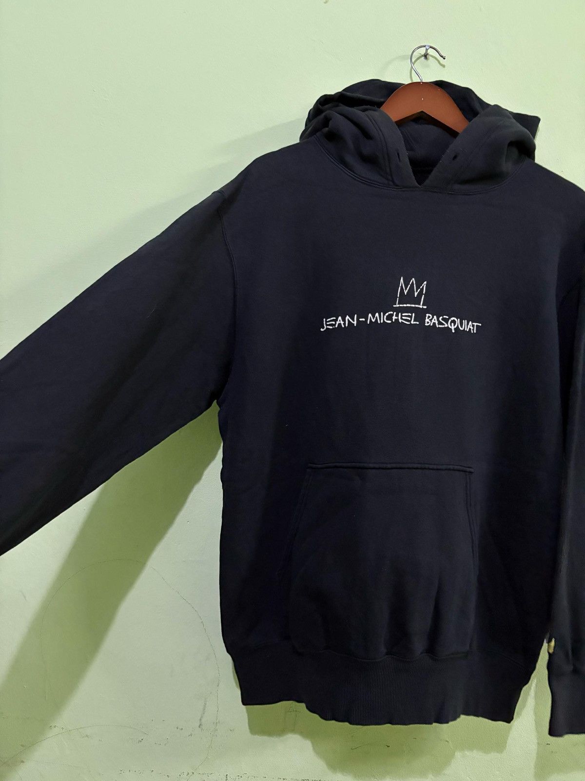 Jean-Michel Basquiat × Vintage VTG Jean micheal bisquat X Uniqlo Jersey Joe Wolcott Hoodie Size US L / EU 52-54 / 3 - 2 Thumbnail