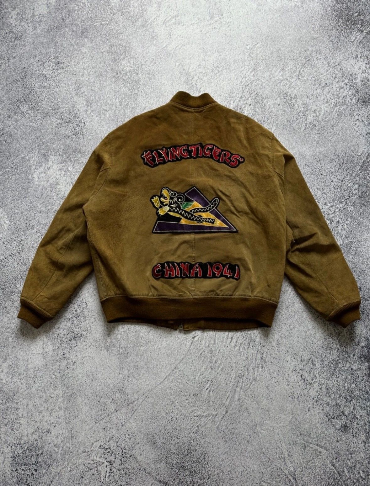 Avirex Vintage Avirex 1980’s Suede Jacket USA WW2 style Size US XL / EU 56 / 4 - 1 Thumbnail