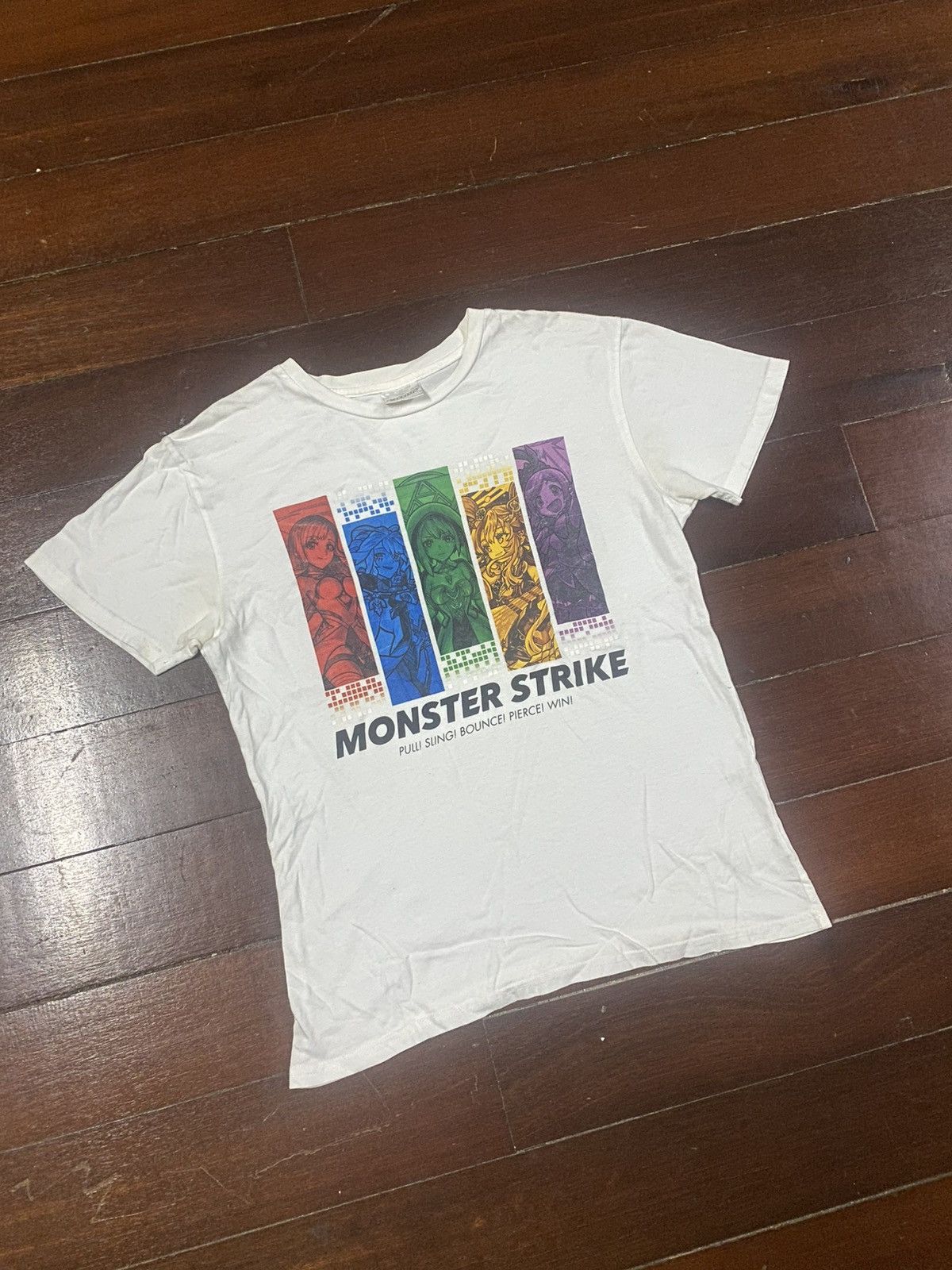 Anime Rare MONSTER strike ANIME mobile game Size US L / EU 52-54 / 3 - 2 Thumbnail