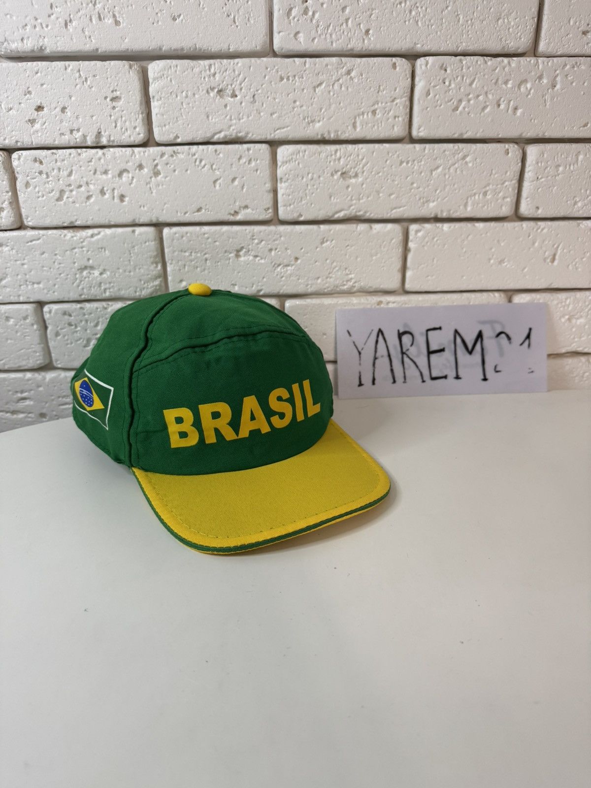 Vintage Brasil vintage cap hat Size ONE SIZE - 1 Thumbnail
