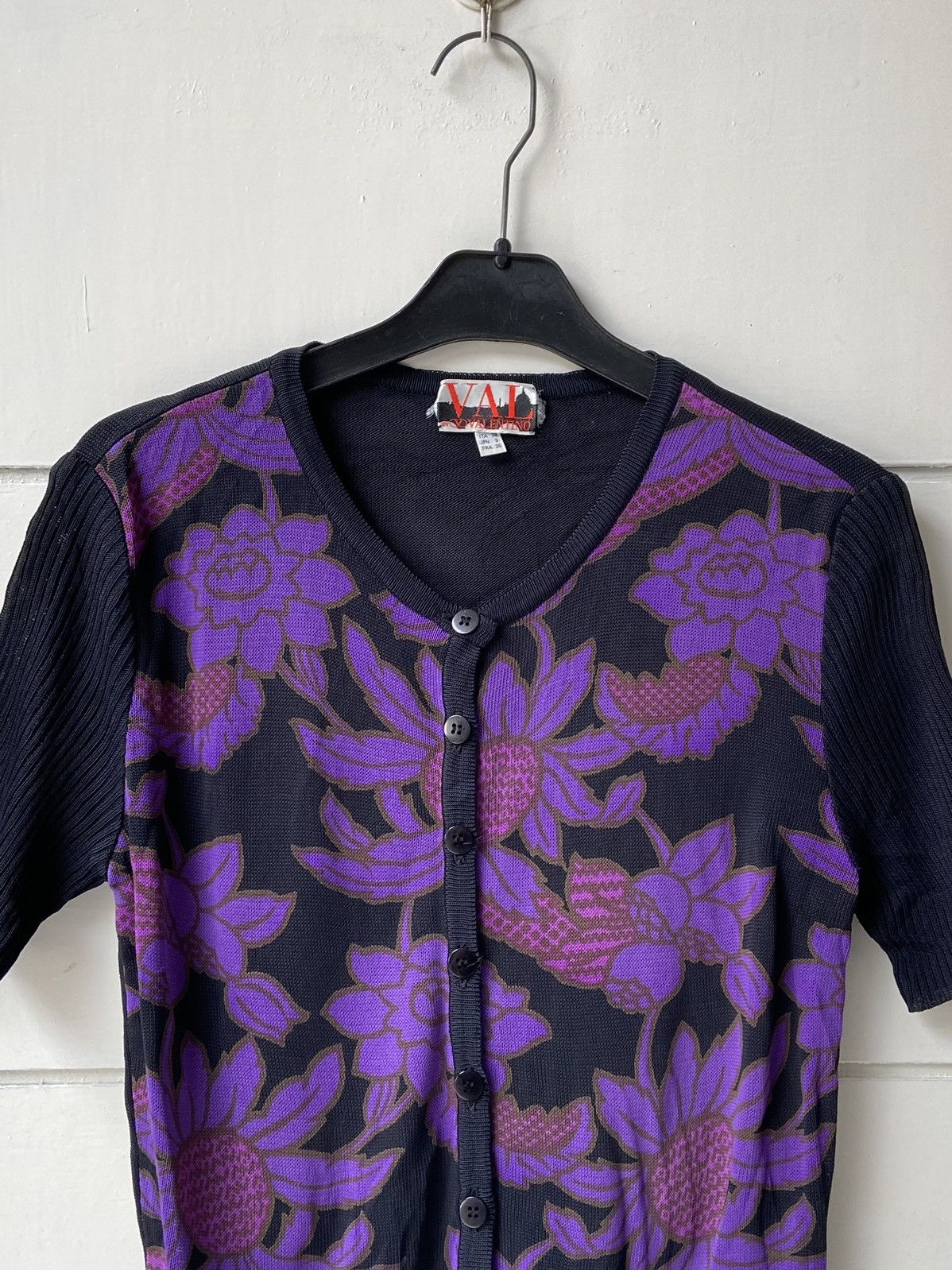 Valentino VALENTINO Knit T-shirt Size US XS / EU 42 / 0 - 10 Thumbnail