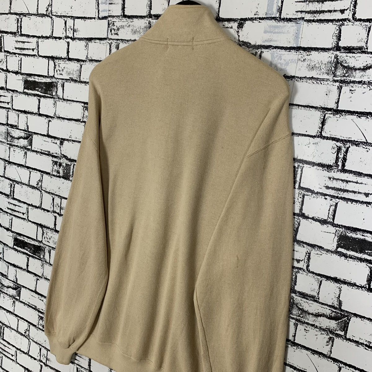 Designer × Gianni Valentino Vintage Designer Gianni Valentino Hulf Zip Sweatshirt Size US L / EU 52-54 / 3 - 7 Thumbnail