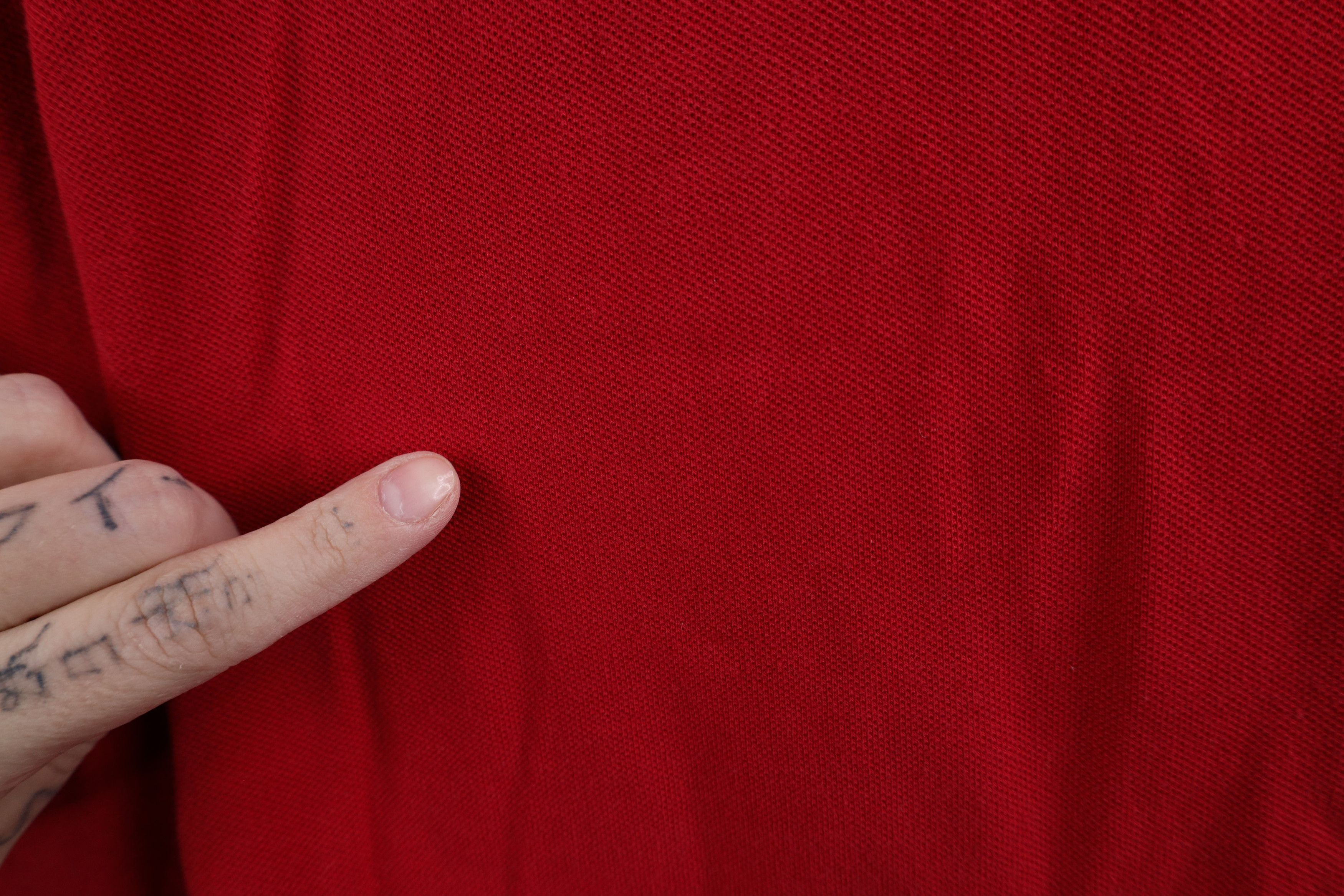 Nautica × Vintage Vintage 90s Nautica Sailboat Collared Golf Polo Shirt Red Size US L / EU 52-54 / 3 - 5 Thumbnail