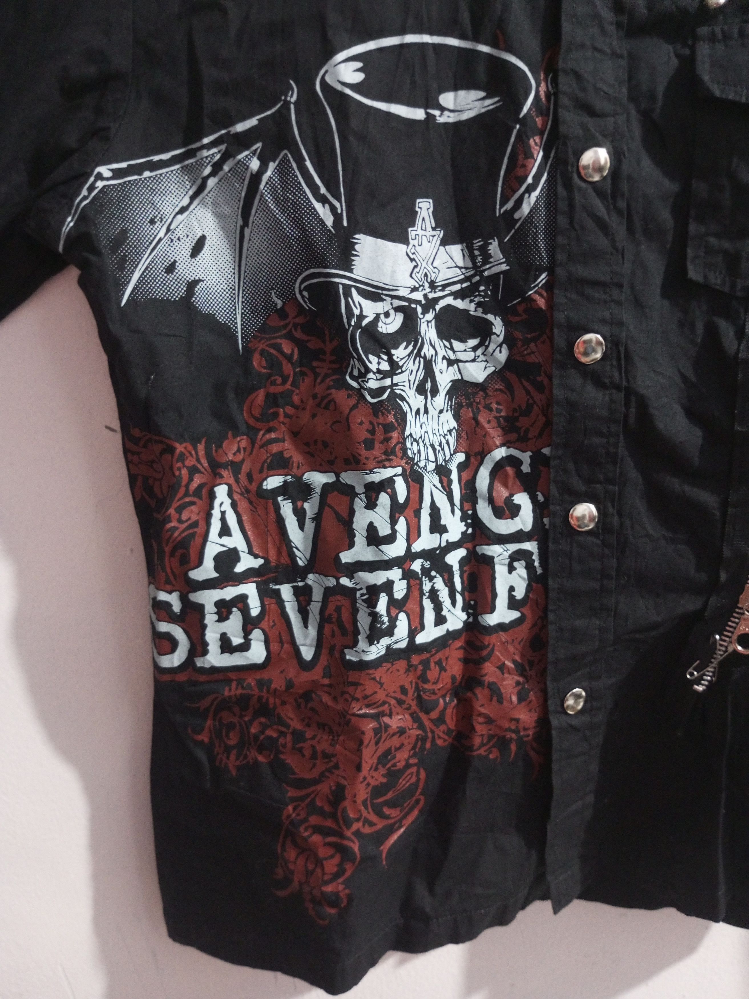 If Six Was Nine × Japanese Brand × Le Grande Bleu (L.G.B.) Vintage avenged sevenfold long sleeve shirt Size US S / EU 44-46 / 1 - 5 Thumbnail