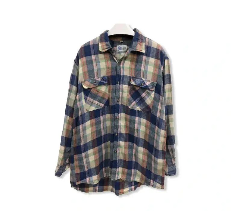 Flannel × Vintage Vintage Realism Classicism Plaid Tartan Flannel Shirt 👕 Size US L / EU 52-54 / 3 - 1 Thumbnail