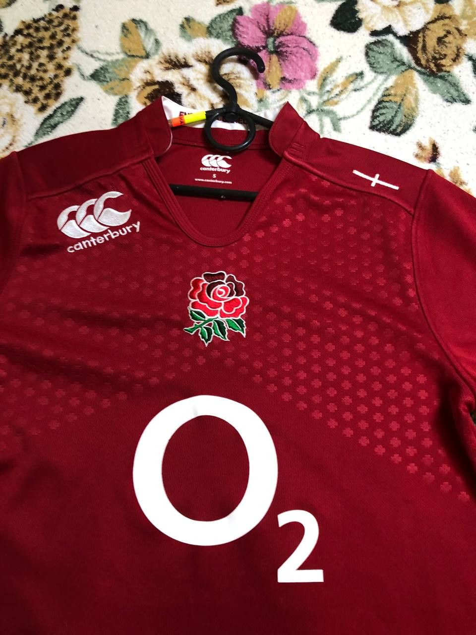 Canterbury of New Zealand England Rugby Union Shirt Canterbury Small Away Kit Size US S / EU 44-46 / 1 - 9 Thumbnail