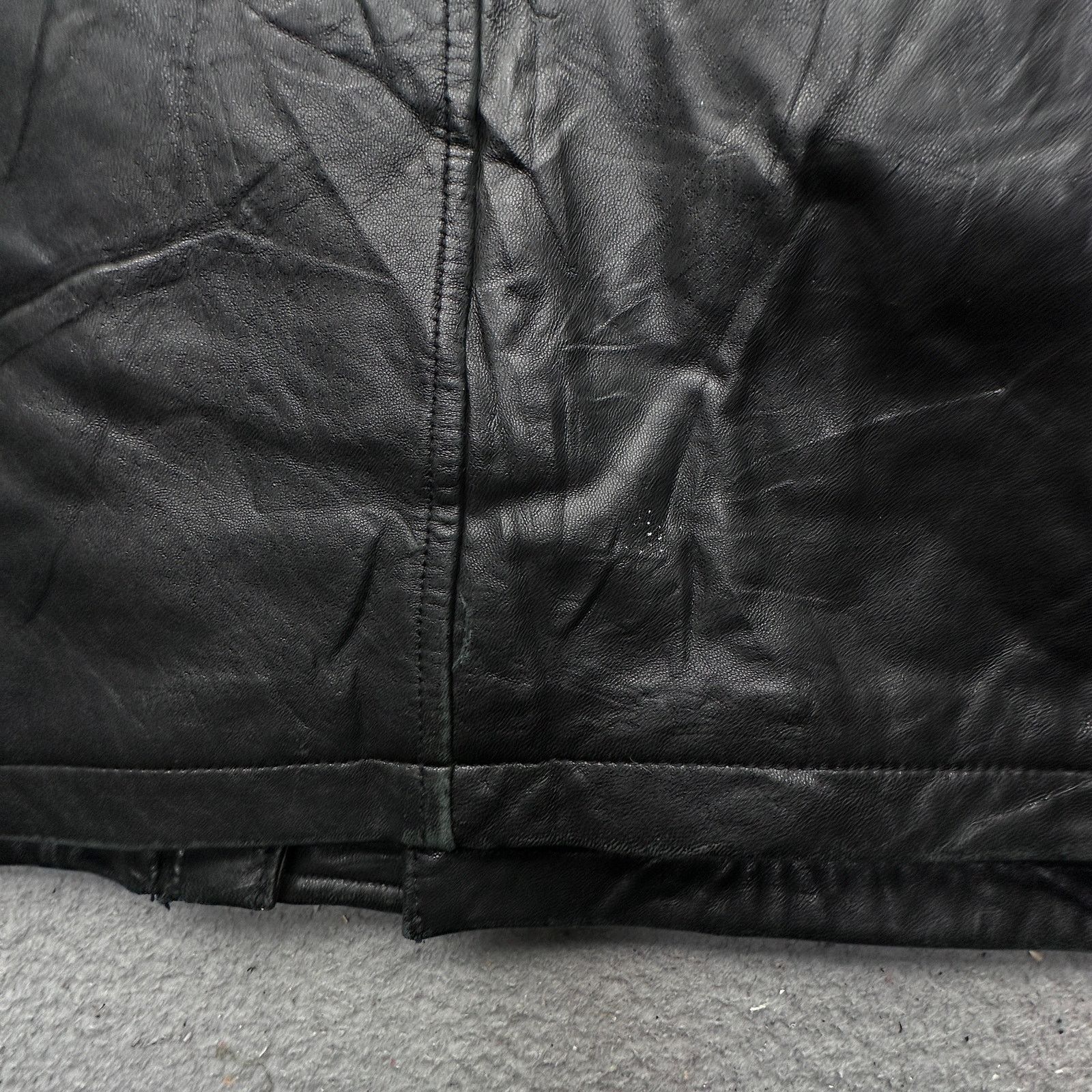 Other J Park Couture Quilt Lined Leather Jacket Coat Men XL Black Size US XL / EU 56 / 4 - 7 Thumbnail