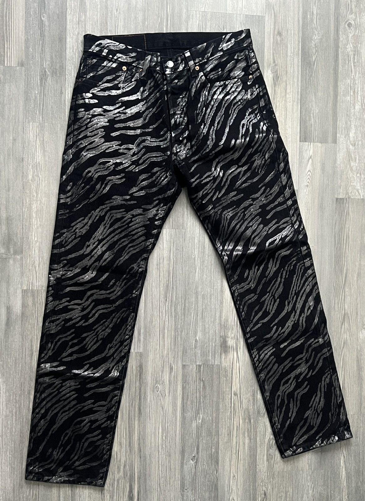 DENIM TEARS × Levi's Ming tiger print Levi's 501 rare Size US 33 - 3 Thumbnail