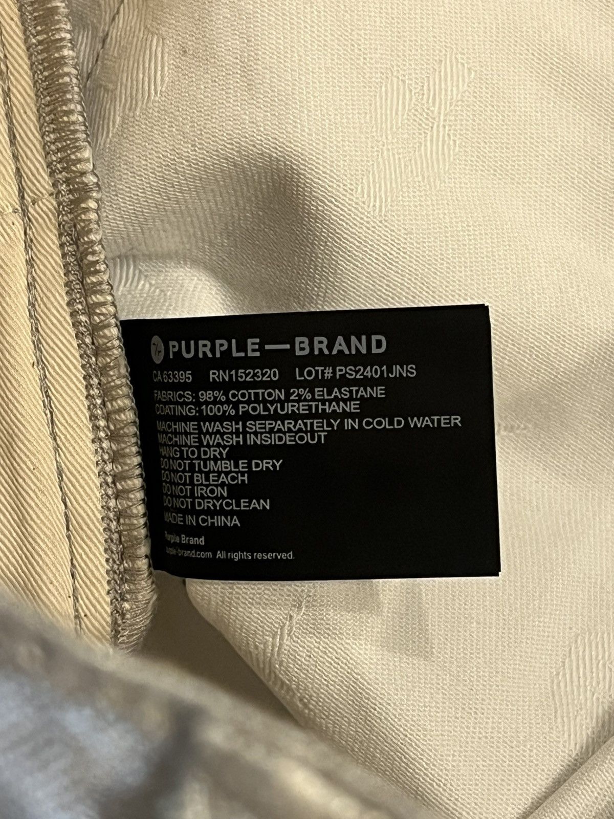Purple Brand Purple Brand Metallic Monogram size 32 P001mmgs124 brand new Size US 32 / EU 48 - 8 Thumbnail