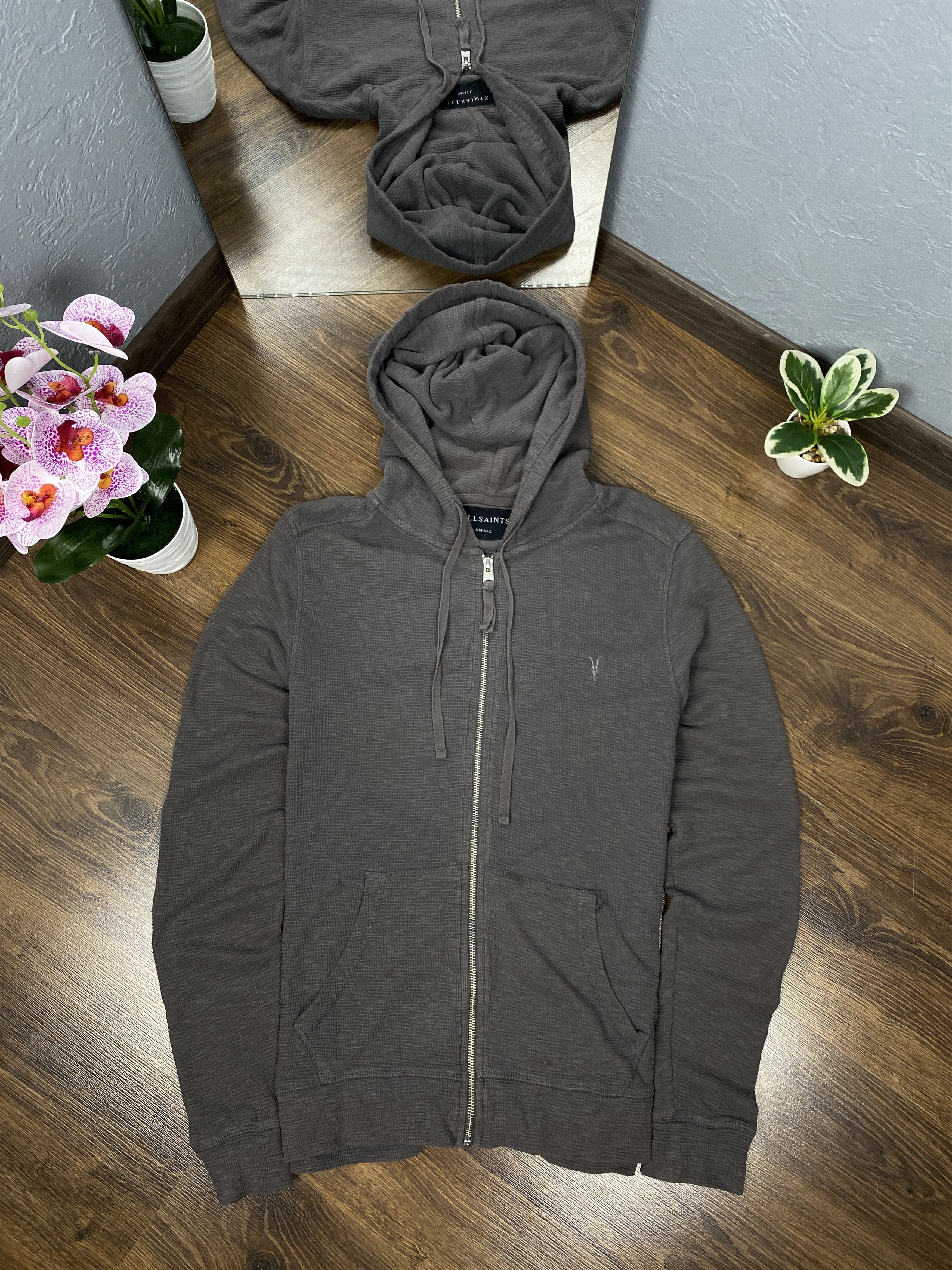 Allsaints Allsaints vintage zip clash hoodie y2k Size US S / EU 44-46 / 1 - 1 Thumbnail
