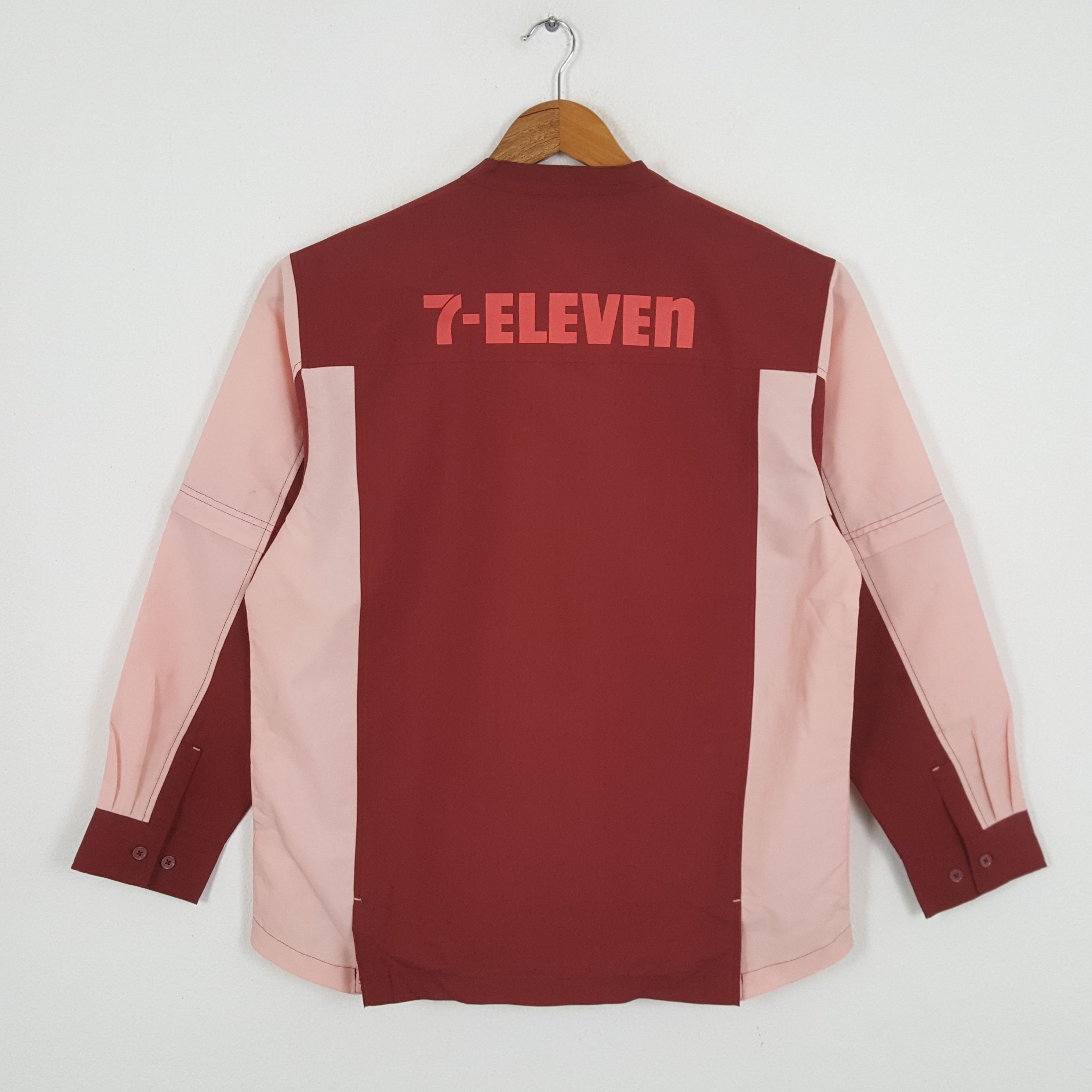 Japanese Brand × Vintage Vintage 7-ELEVEn Japanese Workers Uniform Jacket Size US L / EU 52-54 / 3 - 1 Thumbnail