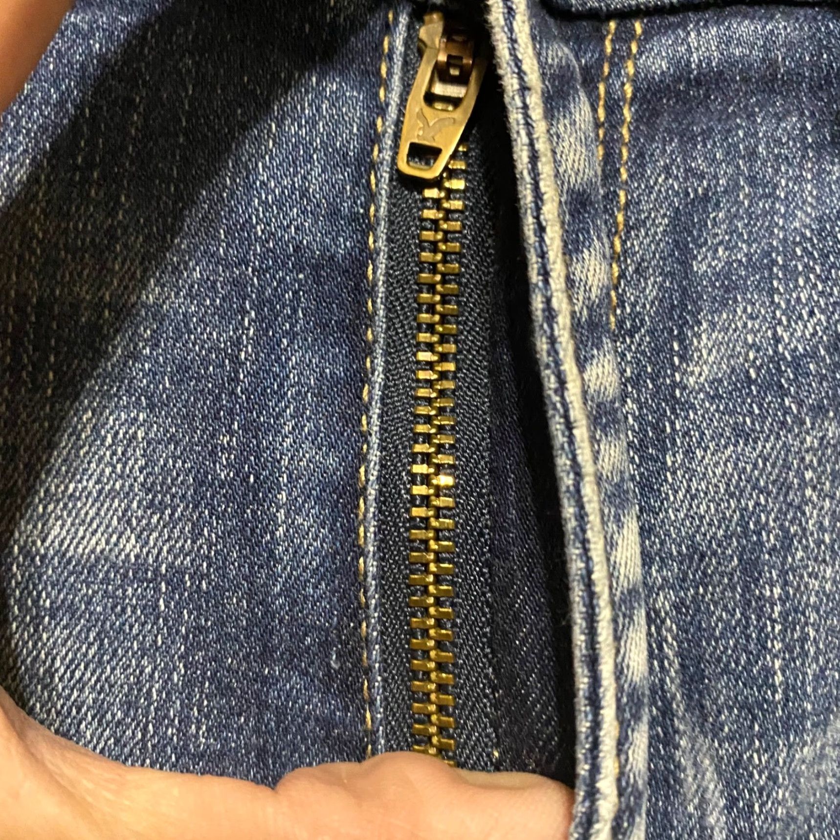 American Eagle Outfitters American Eagle Outfitters Jeans 8 Tall Blue Denim High Rise Jegging Crop Raw Hem Womens Jeans Regular Fit 28 in inseam Size 30" / US 8 / IT 44 - 7 Thumbnail
