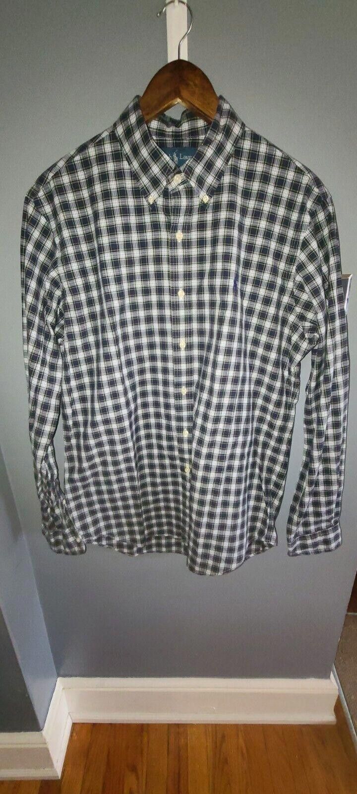 Polo Ralph Lauren Lot of 2 Vintage Ralph Lauren Men’s Button Up Large Size US L / EU 52-54 / 3 - 6 Thumbnail