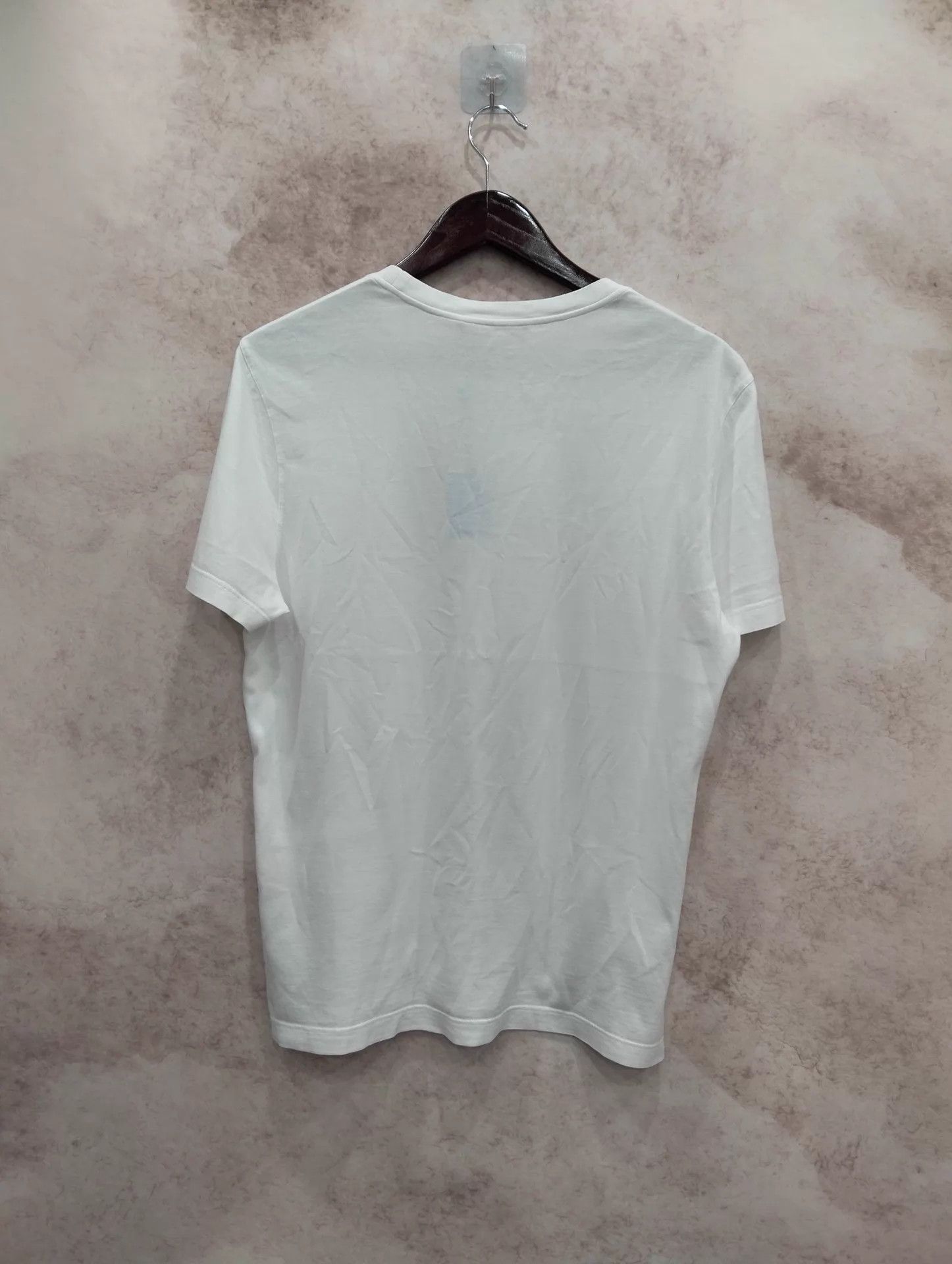 Louis Vuitton LV White Chest Logo Short Sleeve Tee M 95new Size US M / EU 48-50 / 2 - 2 Thumbnail