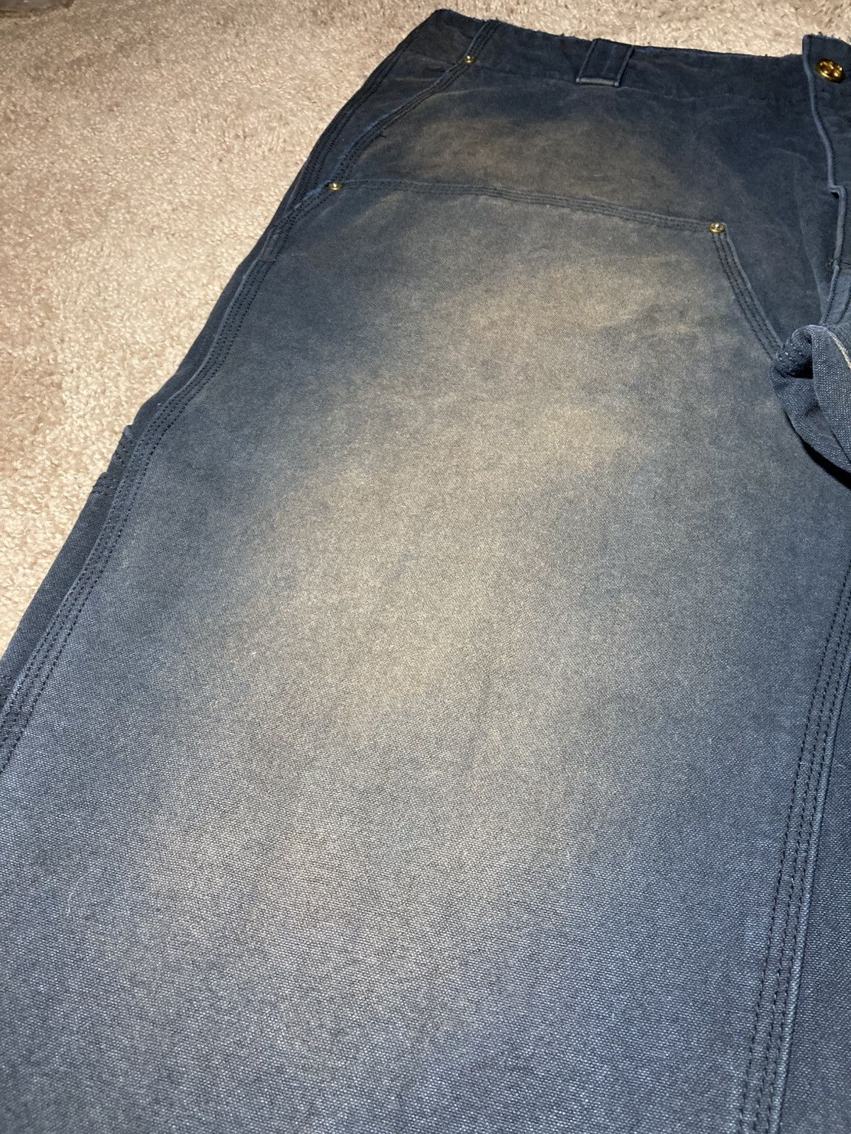 Willy Chavarria New AW25 Willy Chavarria XXL Toluca Denim Carpenter Baggy Size US 30 / EU 46 - 6 Thumbnail