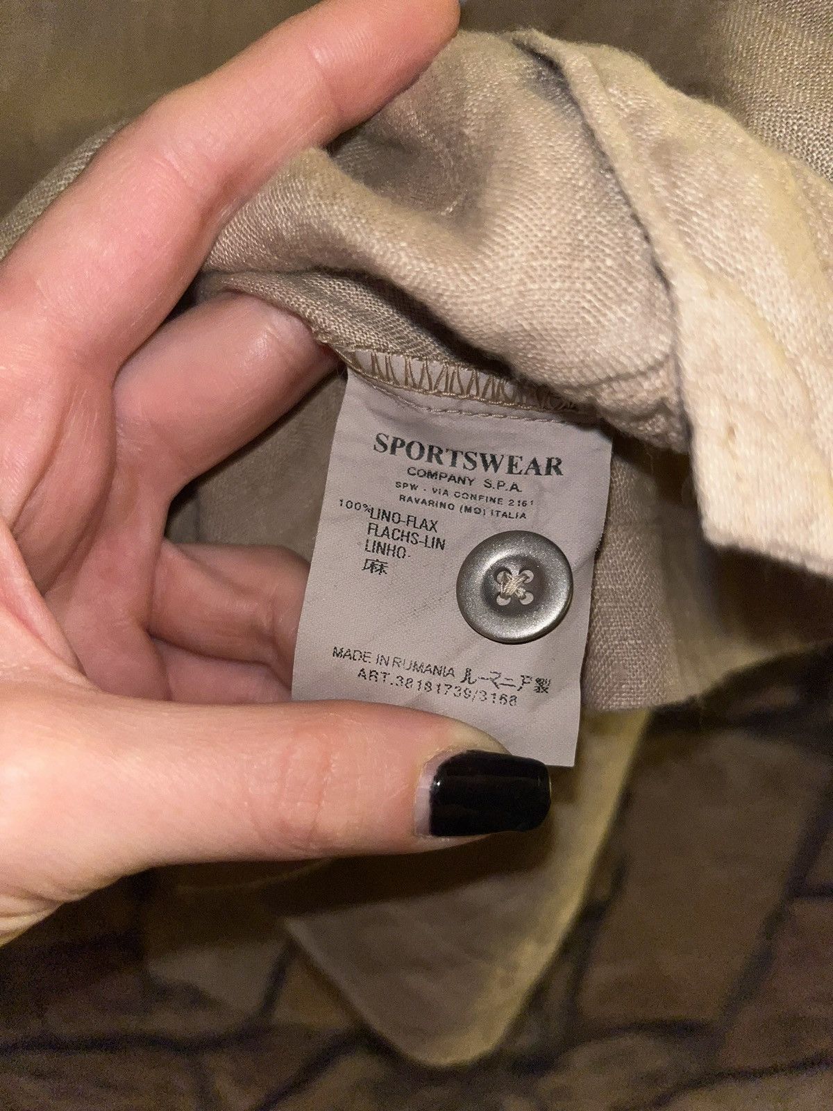 C.P. Company CP Company Linen Jacket Size US XL / EU 56 / 4 - 5 Thumbnail