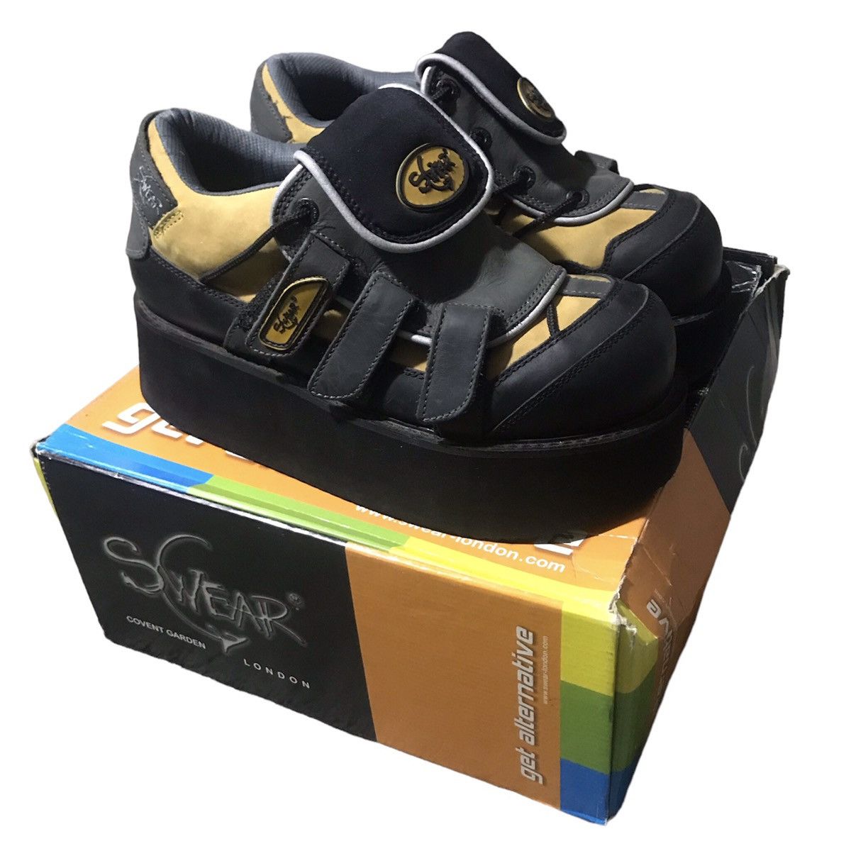 靴 SWEAR LONDON streetmix 10 truck platform SWEAR London Street Mix 10 Truck | Grailed