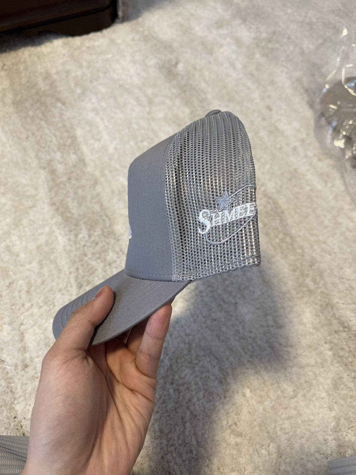 Shmeel SchmeelNYC Cloud Hat Grey - BRAND NEW Size ONE SIZE - 2 Thumbnail