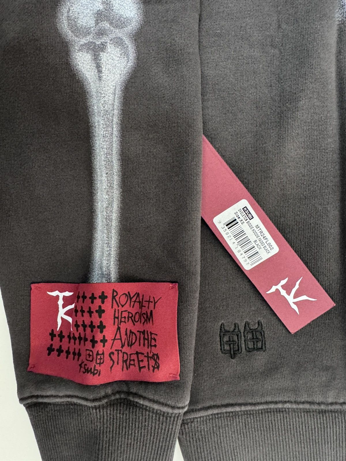 Ksubi × Trippie Redd Skeleton Biggie Hoodie Size US XS / EU 42 / 0 - 10 Thumbnail