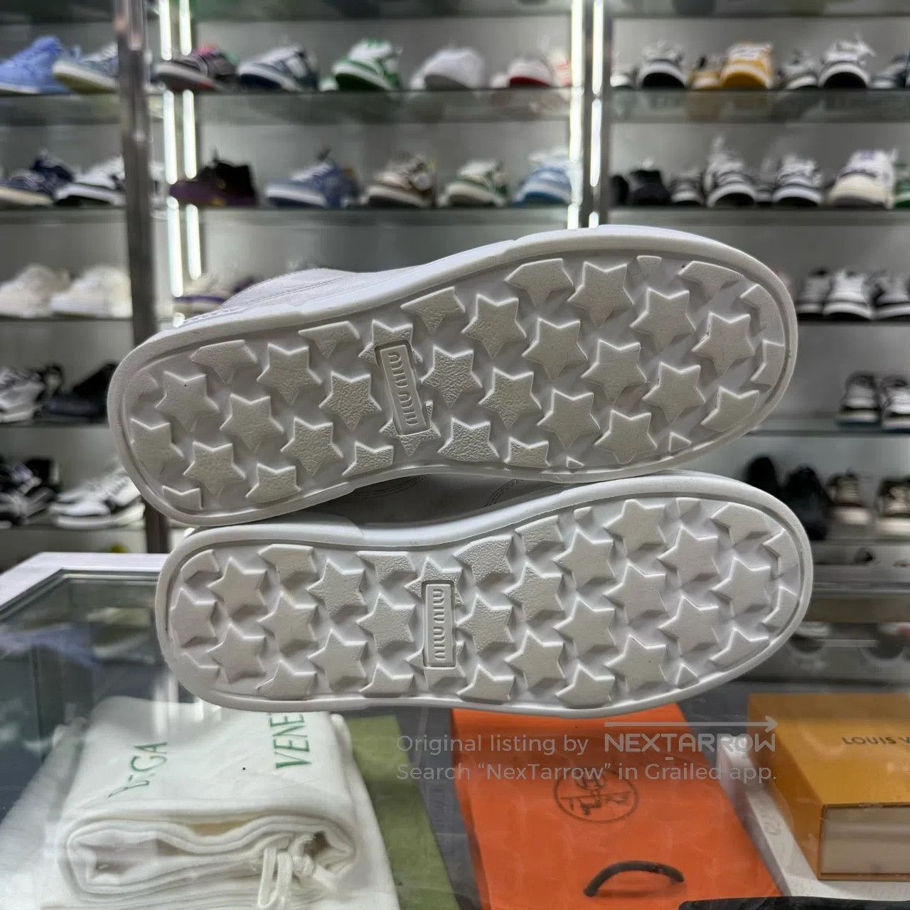Miu Miu Miu Miu Worn-out sneakers Size US 7 / IT 37 - 7 Thumbnail