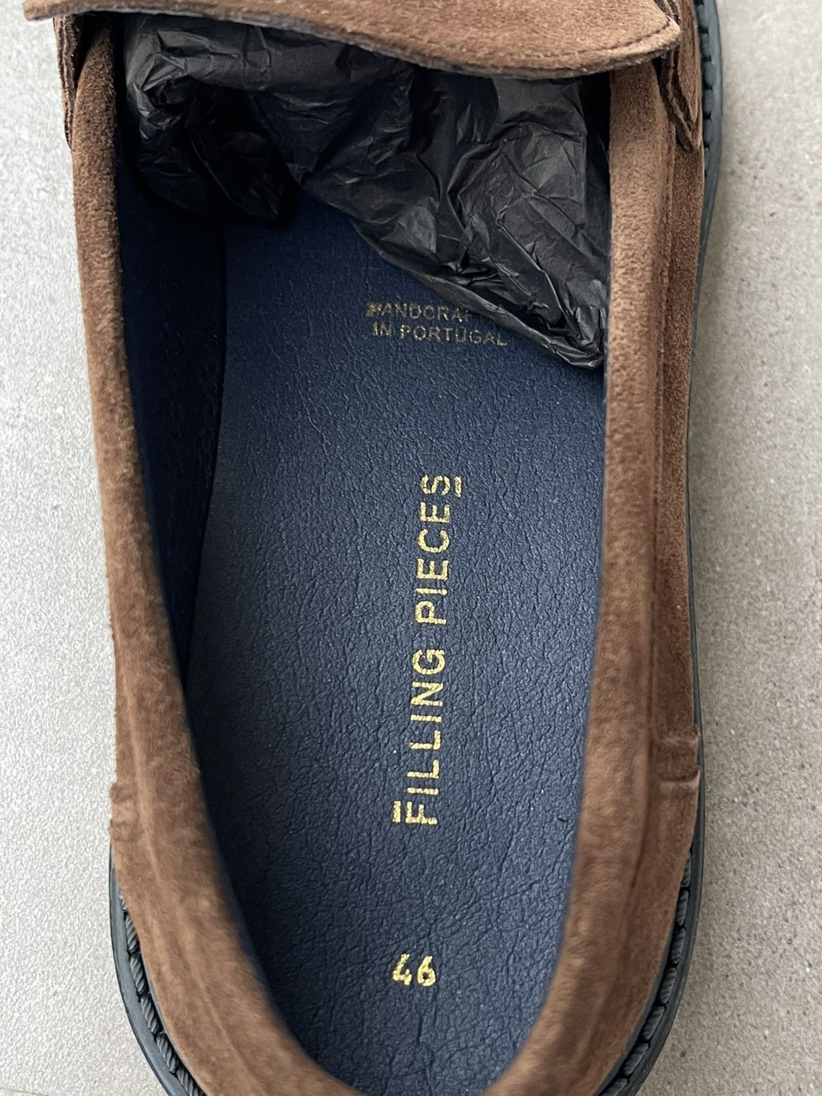 Filling Pieces !DS! SS23 Filling Pieces Suede Brown Loafers. Size US 13 / EU 46 - 17 Thumbnail