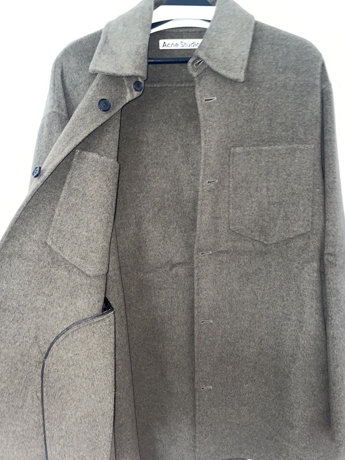 Acne Studios Acne Studios Wool Shirt Size US M / EU 48-50 / 2 - 6 Thumbnail