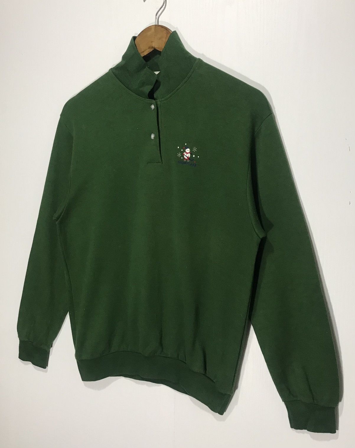 Japanese Brand × Vintage Vintage Snowflake Cosmic Crew Sweatshirt Size US S / EU 44-46 / 1 - 2 Thumbnail