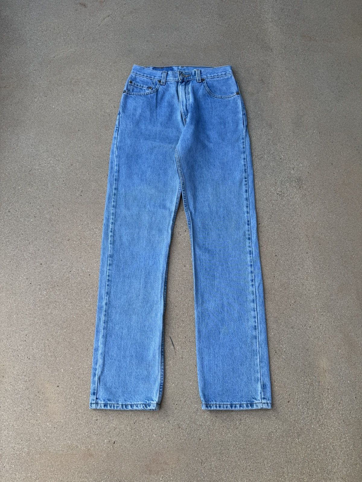 Levi's × Vintage Vintage 90’s Levi’s 505 Red Tab Straight Leg Jeans 28x33 Size US 28 / EU 44 - 1 Thumbnail