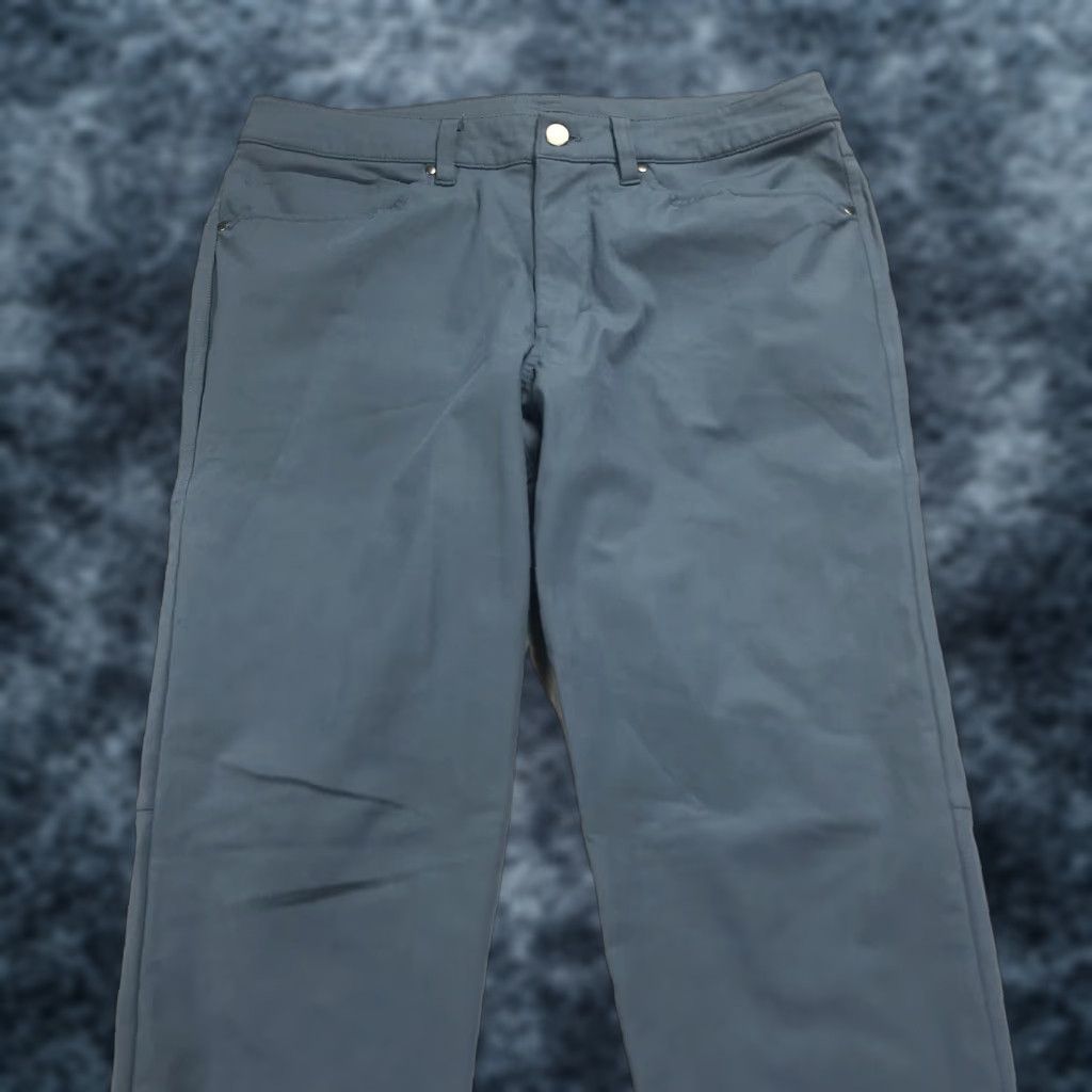 Lululemon Lululemon Pants Mens 32x31 Blue Warpstreme Slim Casual Chino Button Preppy Size US 32 / EU 48 - 1 Thumbnail