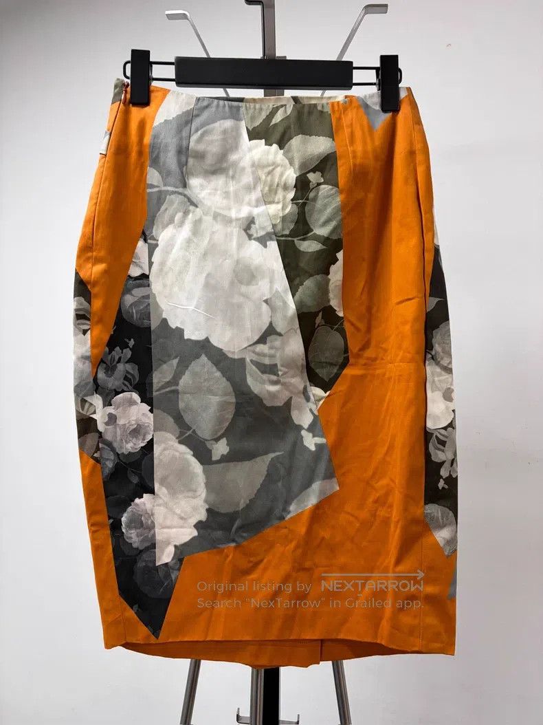 Dries Van Noten Dries Van Noten Printed Skirt Size 35" - 2 Thumbnail