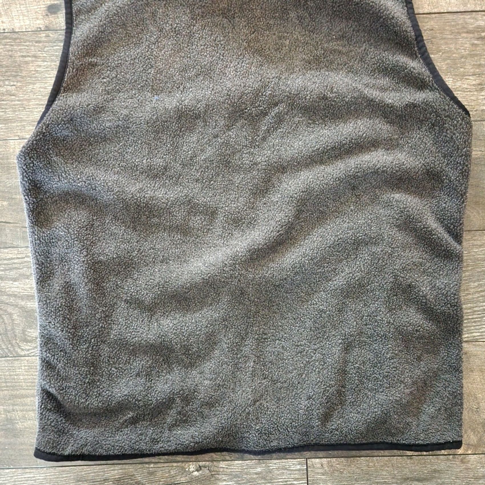 Patagonia VINTAGE Patagonia Synchilla Fleece Vest Mens Medium Gray Full Zip Made In USA Size US M / EU 48-50 / 2 - 7 Thumbnail