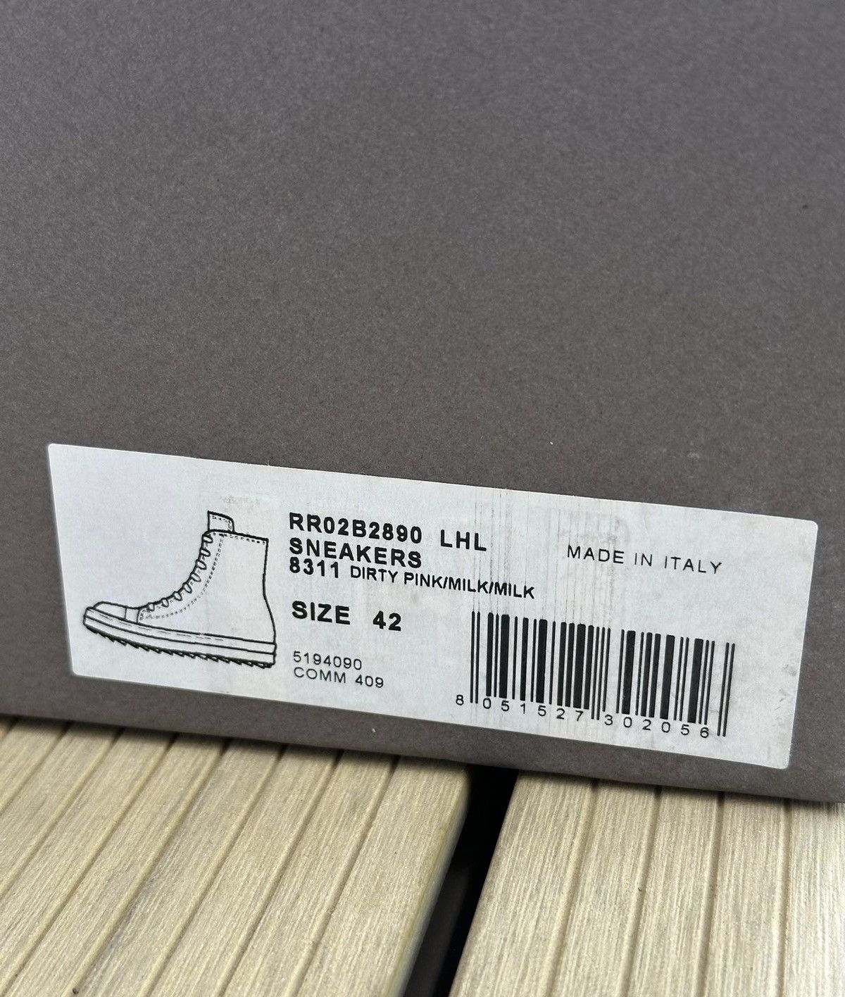 Rick Owens Rick Owens DRKSHDW x Converse Pink Horse Hair Size US 8.5 / EU 41-42 - 9 Thumbnail
