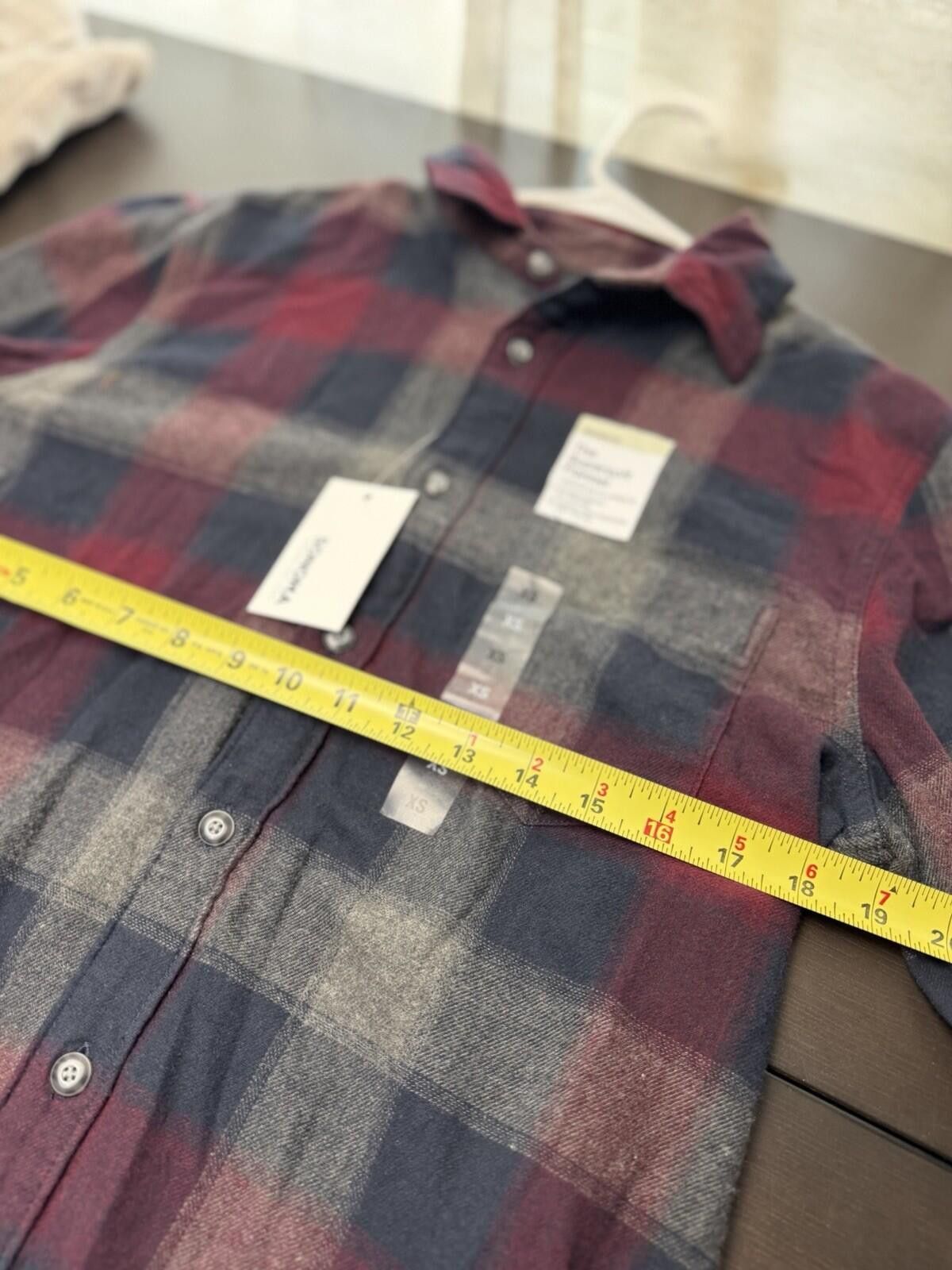 Sonoma 4 Sonoma Men’s Flannel Shirt Lot XS Plaid Button Up Size US XS / EU 42 / 0 - 3 Thumbnail