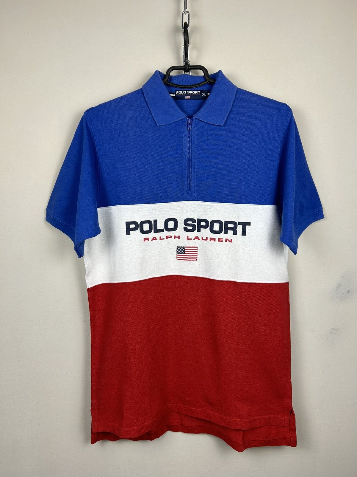 Polo Ralph Lauren Vintage Polo Sport Ralph Laurent Polo Shirt Size US XL / EU 56 / 4 - 1 Thumbnail