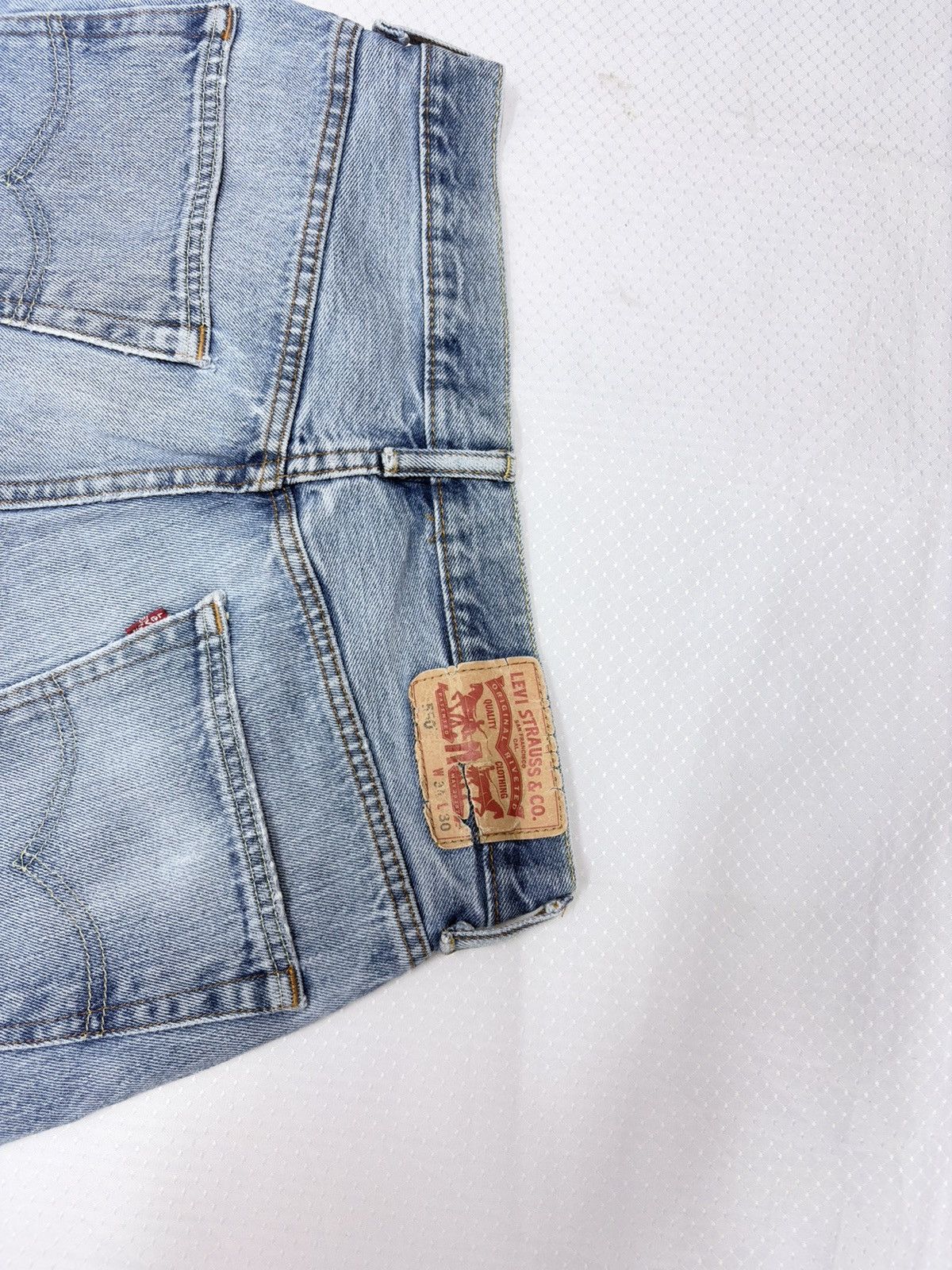 Levi's Levi's 550 Relaxed Fit Light Wash Vintage Denim Jeans W34 Size US 34 / EU 50 - 7 Thumbnail