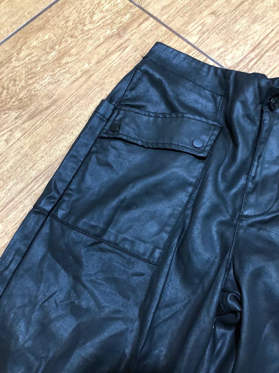 Allsaints AllSaints Jeans Coated Skinny Zipper Ankle Date Club Size 28" / US 6 / IT 42 - 7 Thumbnail